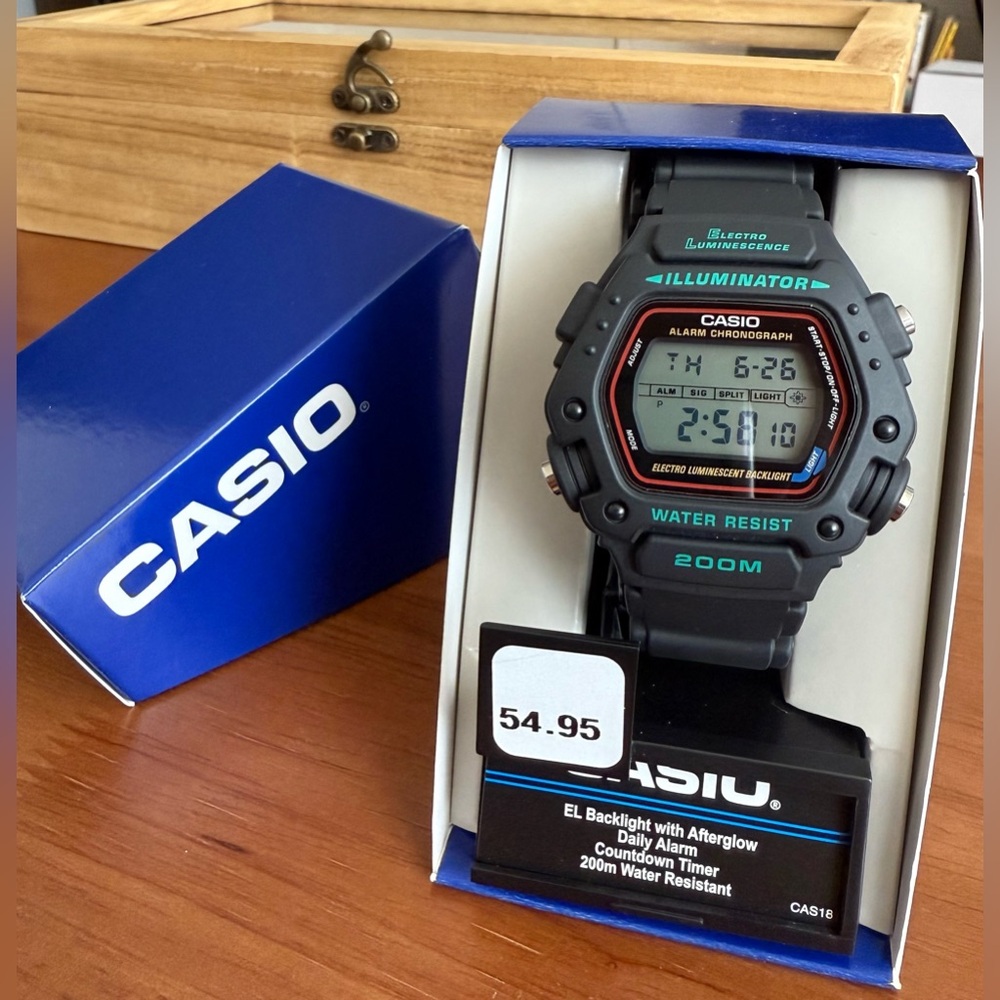 Casio “Mission Impossible” DW290-1V Men’s Watches